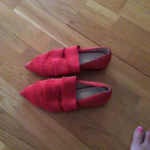 Rød sko Sapatos by Magmalou