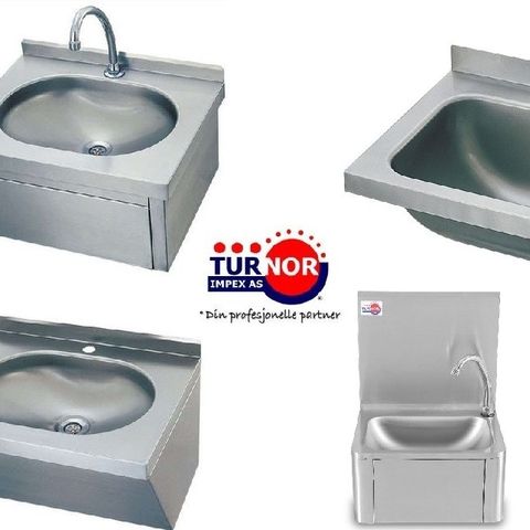Håndvask, Kjøkkenvask, Rustfritt håndvask fra Turnor Impex AS