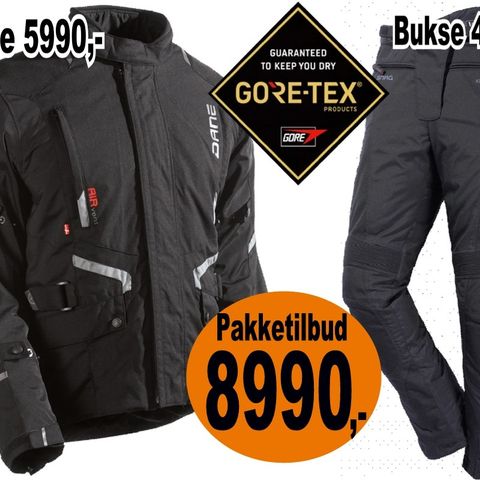 Pakketilbud GORE-TEX® Jakke + Bukse