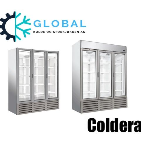 Brusskap / Brus Kjøleskap 3 dørs Coldera CL1600H3, CL1600H3C fra GLOBAL KULDE