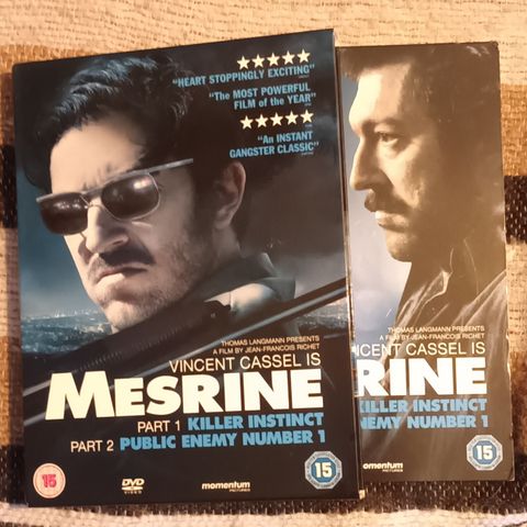 Mesrine public enemy no. 1  dvd