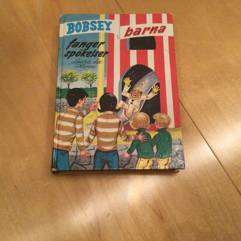 Bobsey barna fanger spøkelser. Laura Lee Hope. Vintage.