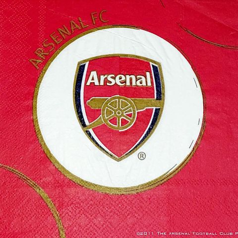 ARSENAL FC SERVIETT.