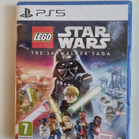 Lego star wars: the skywalker saga ps5, nytt i plast