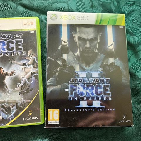 Star Wars the force unleashed 1 & 2