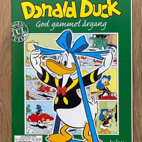 Donald Duck og Carl Barks julehefter fra årene 2017-2019