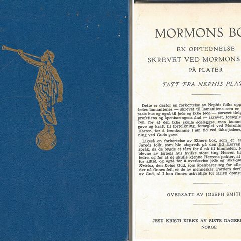 Mormons bok - oversatt av Joseph Smith