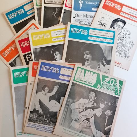 Elvis Presley blader fra 1973 - 1979