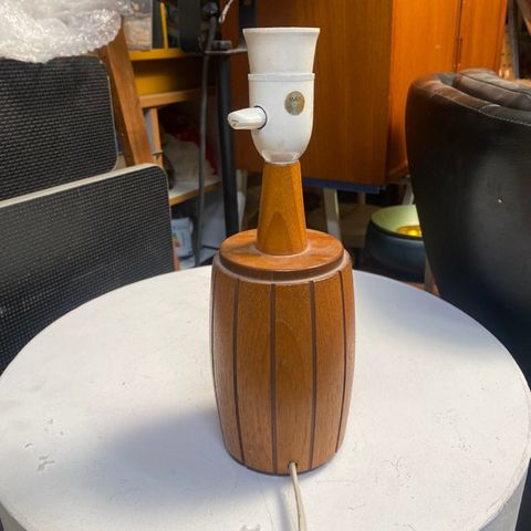 vintage/retro teak lampe