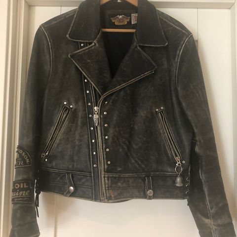 HD leather/skinn jakke
