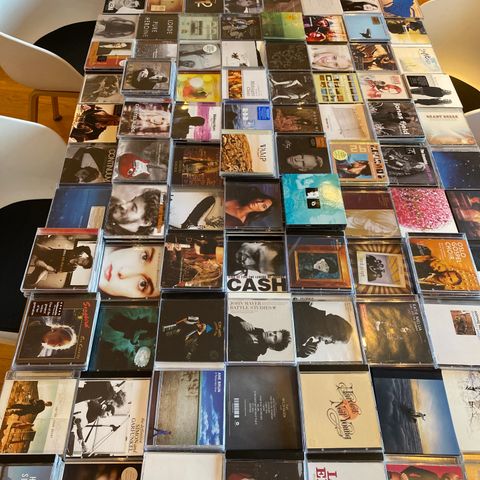 Stor CD samling selges - Mye norsk, jazz, blues, viser ++ Se alfabetisk oversikt