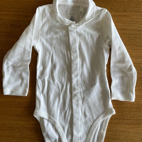 Petit bateau body med krage