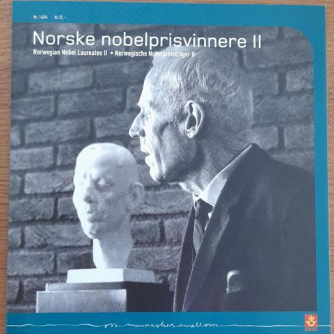 Norske nobelprisvinnere II,  postens presentasjonsmappe 14/04 sendes fraktfritt