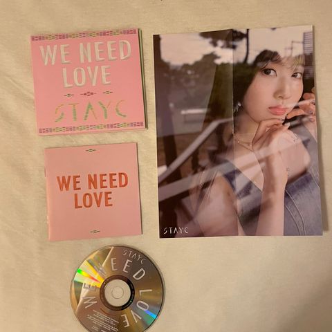 Stayc album we need love digipack kpop