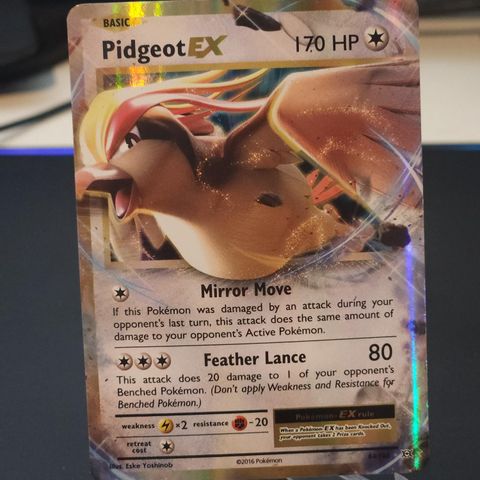 Pidgeot Ex 64/108