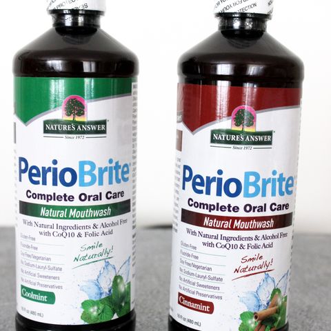Peribrite - munnskyllemiddel med urter og vitaminer 480 ml -en solgt