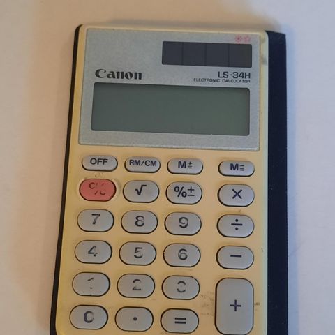 Canon LS-34H Kalkulator