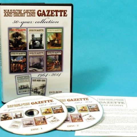 Narrow Gauge & Short Line Gazette DVD -- 50-Year Collection- Ønsker kjøpe
