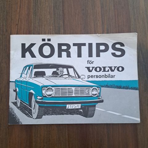 KÖRTIPS FÖR VOLVO PERSONBILAR