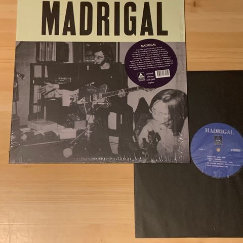 Madrigal - S.T. Svensk kult plate. Mye progressive Rock til salgs