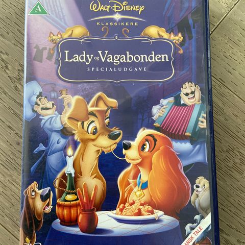 dvd lady og vagabonden