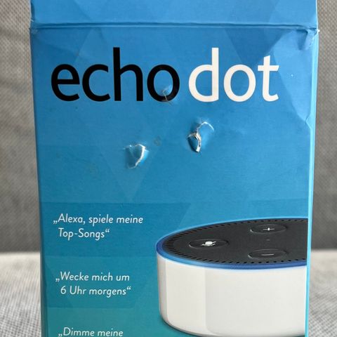 Helt ny og 100% ubrukt smart EKTE Amazon Echo Dot