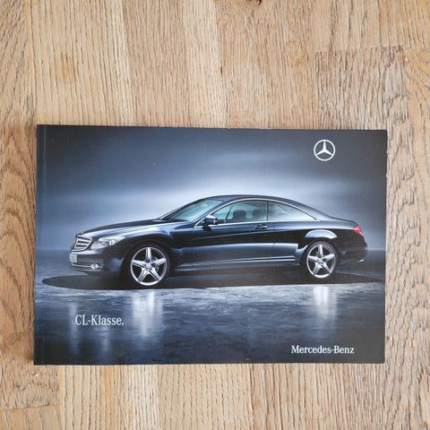 Brosjyre Mercedes CL-Klasse 2010 (utgave juni 2009)