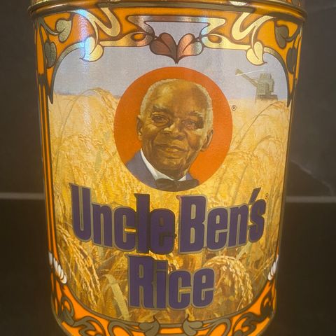 Retro boks. Uncle Bens.
