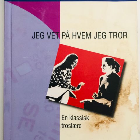 Book - Jeg vet på hvem jeg tror - Carl F Wisløff