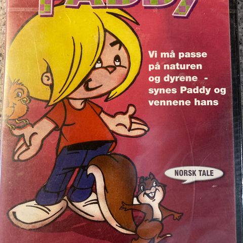 Paddy. Norsk tale. Ny i plast.