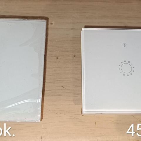 2 x wifi touch switch , new!