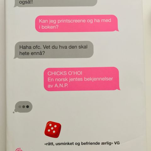 Bok Book - Chicks o'hoi - en norsk jentes bekjennelser - A.NP