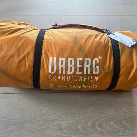 Urberg 2-Person Dome Tent G3 Sunflower