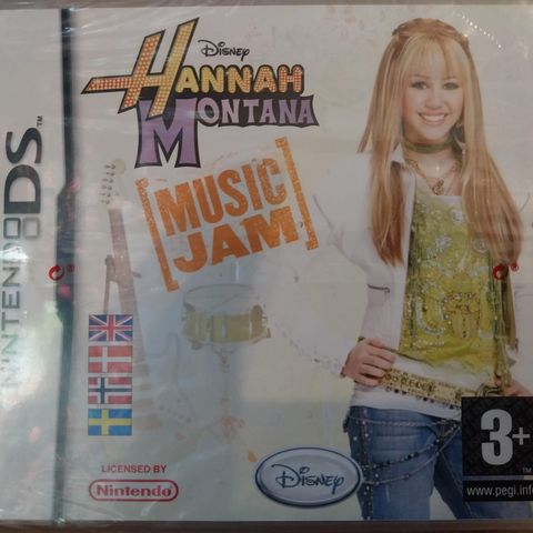 Disney.hannah Montana.nintendo ds.plast på.