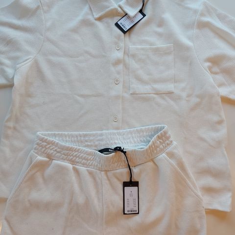 Luftig og lett Sommer Sett med skjorte og shorts
