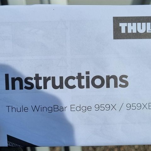 Thule Wingbar Edge 95X