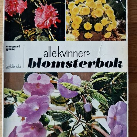 Diverse bøker om blomster og planter og dyrkning - fra 50 og 70 - tallet