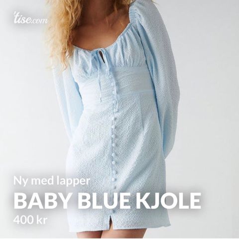 Baby Blue Kjole