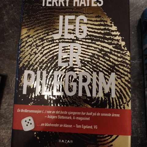 JEG ER PILEGRIM - Terry Haves . Sensasjon av en thriller. LEST EN GANG!