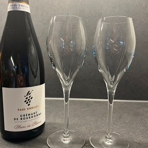 Stölzle Lausitz champagneglass, 2 stk