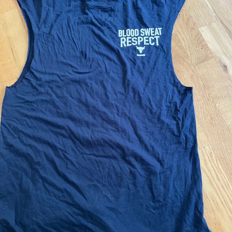 Under Armour Project Rock Blood Sweat Respect singlet