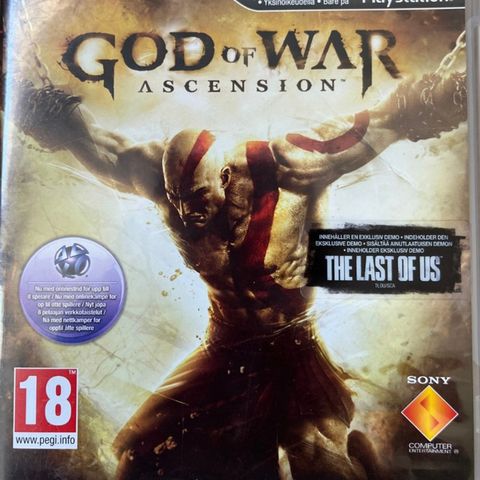 ps3 spill God of War Ascension GOW