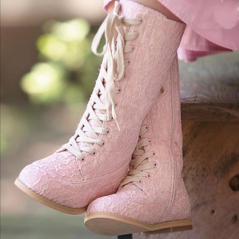 Trish scully Designer boots størrelse 22, 16 cm