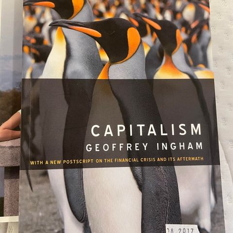 Capitalism - Geofrey Ingham