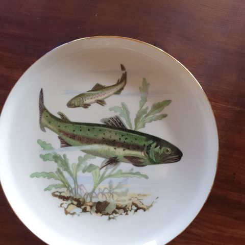 Vintage Kahla Porselen plate