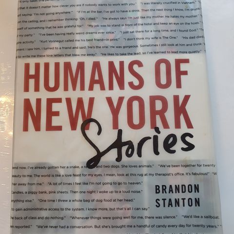 Humans of New York Stories. Brandon Stanton
