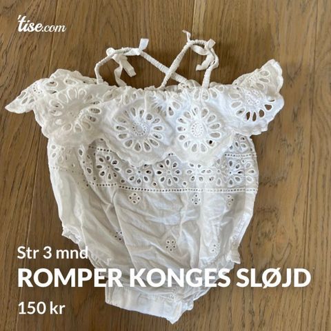 Romper fra Konges Sløjd