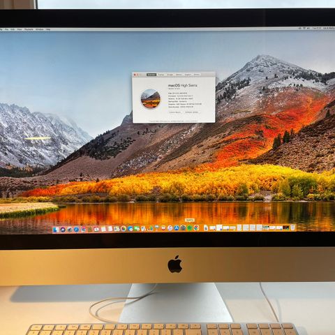 27” iMac mid 2011 3,4 GHz i7 16GB ram 500GB SSD 1TB