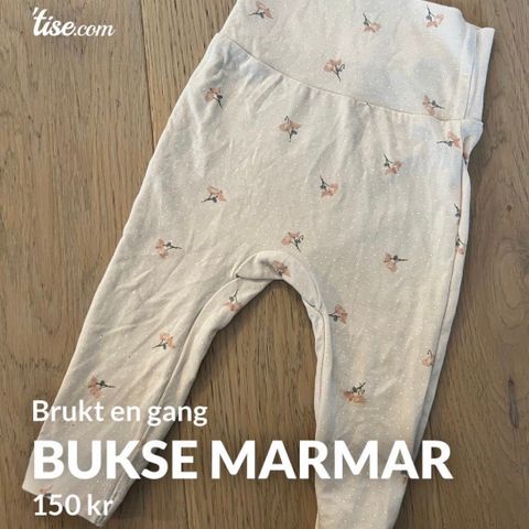 Babybukse fra MarMar