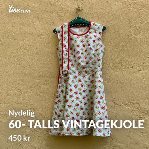 60- talls vintagekjole
